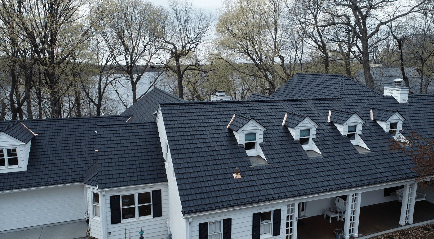 What Color Roof Is Best for a White House