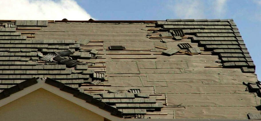 New Homeowners Roof Damage