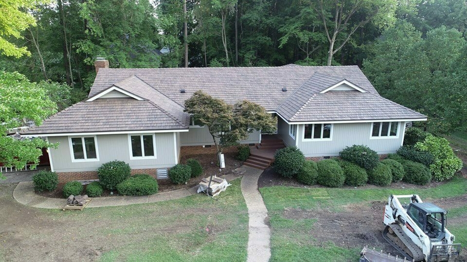 New Roof on a Home
