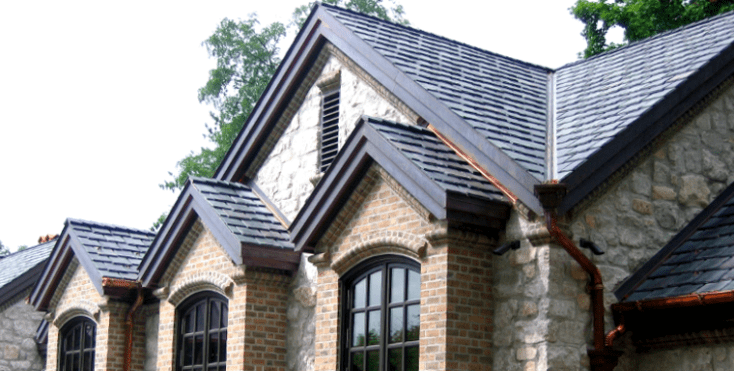 Synthetic Slate Roof Tiles Composite, Imitation Slate Roof Tiles